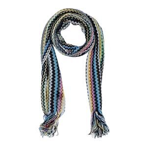 Missoni multicolored striped zigzag Scarf